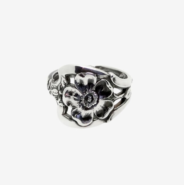 Wild Rose Ring, Flower Ring