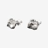 Monkey Chimpanzee Head Earring Made of Sterling Silver