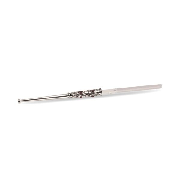 Silver Cigarette Holder for Slim Cigarettes