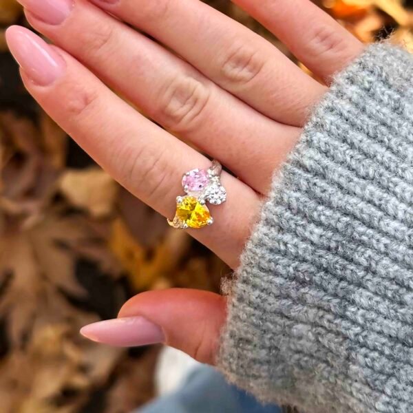 Sterling Silver Birthstone Ring