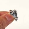 Silver Spoon Ring Apple Blossom