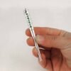 Snake wrap cigarette holder for regular size cigarettes with nephrite