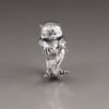 sterling silver adjustable Marmoset ring
