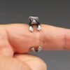 sterling silver Great Dane Ring