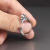 Sterling Silver Pomeranian Ring