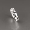 sterling silver Naked Woman Ring