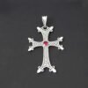 Sterling Silver Armenian Cross Necklace
