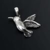 sterling silver Hummingbird pendant necklace