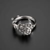 Sterling Silver Apple Blossom Spoon Ring