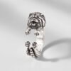Sterling Silver Adjustable Pallas Cat Ring