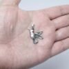 sterling silver Hummingbird pendant necklace