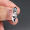 Sterling Silver Erotic Nudity Ring