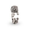 Sterling Silver Adjustable Pallas Cat Ring
