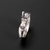 Sterling Silver Erotic Nudity Ring