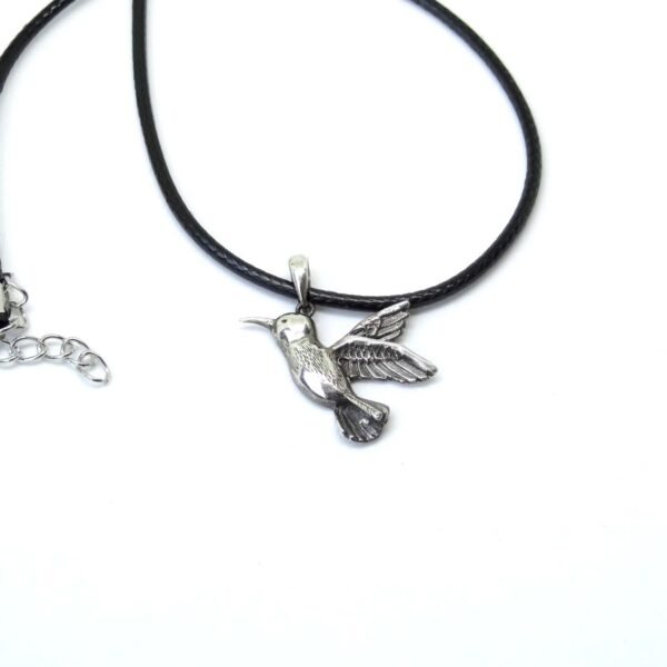 sterling silver Hummingbird pendant necklace