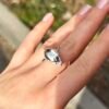 Sterling silver adjustable Dolphin ring