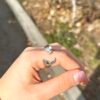 Sterling silver adjustable Dolphin ring