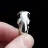 Sterling Silver Adjustable Labrador Retriever Ring