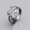 Tree Branch Ring, Charming Sterling Silver Forest Jewelry, Sizes 6-12 Sterling Silver Tree Branch Ring