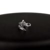 Sterling silver wild flower rings