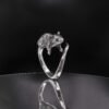 Sterling Silver Adjustable Rat Ring