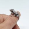 Sterling Silver Adjustable Rat Ring