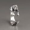 Sterling Silver Pointer Dog Ring