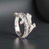 Tree Branch Ring, Charming Sterling Silver Forest Jewelry, Sizes 6-12 Sterling Silver Tree Branch Ring