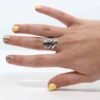 Tiger's Eye Spoon Ring