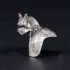 Sterling silver squirrel ring
