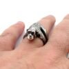 Sterling Silver Chimpanzee Ring