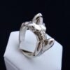 Sterling Silver Shark Man Ring