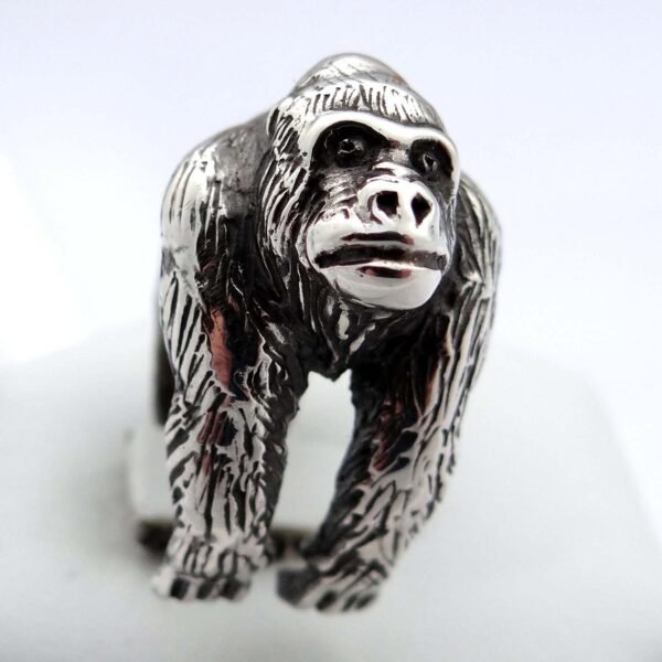 Sterling silver Gorilla Ring