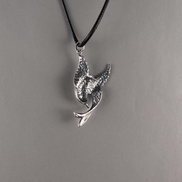 Sterling Silver Swallow Pendant Necklace