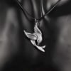 Sterling Silver Swallow Pendant Necklace