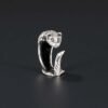 Sterling Silver Adjustable Ferret Ring