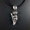 Marmoset monkey necklace pendant