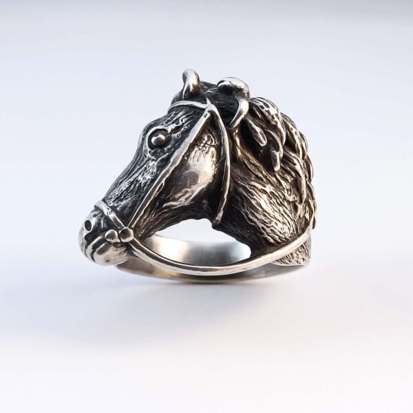 Sterling Silver Horse Ring