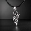 Marmoset monkey necklace pendant