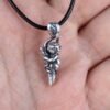 Marmoset monkey necklace pendant