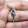 Sterling Silver Lemur Ring