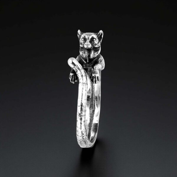 Sterling Silver Lemur Ring