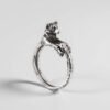 Sterling Silver Lemur Ring