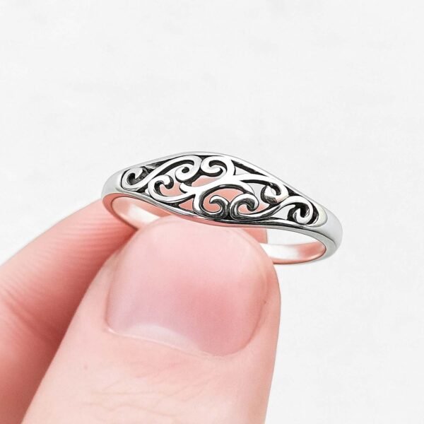 Sterling Silver Filigree Ring