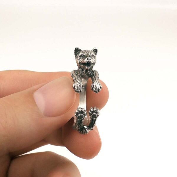 Sterling Silver Adjustable Marten Ring