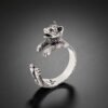 Sterling Silver Adjustable Marten Ring