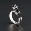 Sterling Silver Adjustable Marten Ring
