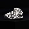 Sterling Silver Tiger Ring