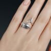 Humpback Whale Ring Sterling Silver