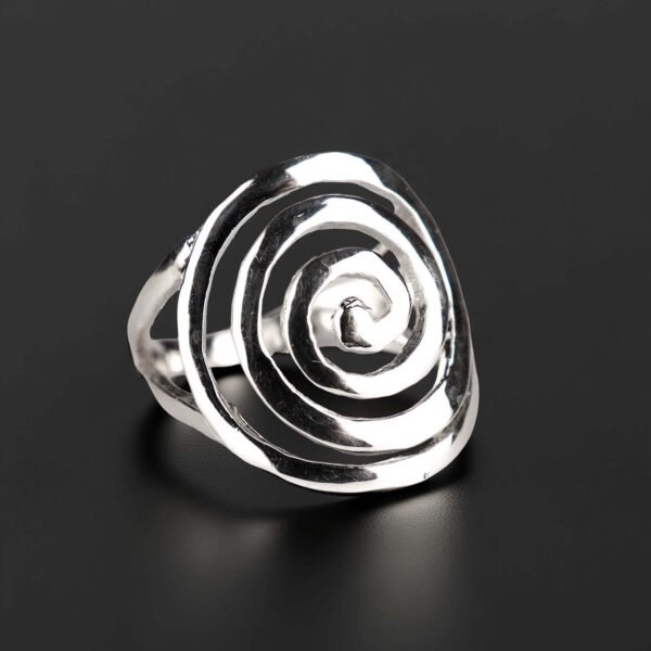Sterling Silver Spiral Ring